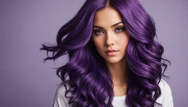 Coloration violet : révélez votre créativité capillaire !